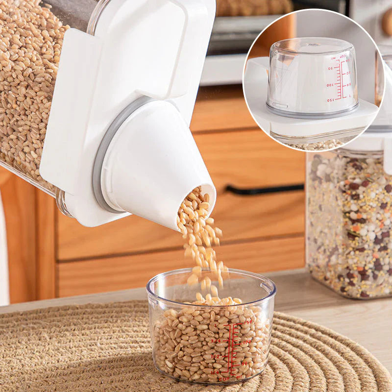 Caja Hermética para Guardar Cereales (3 Piezas)