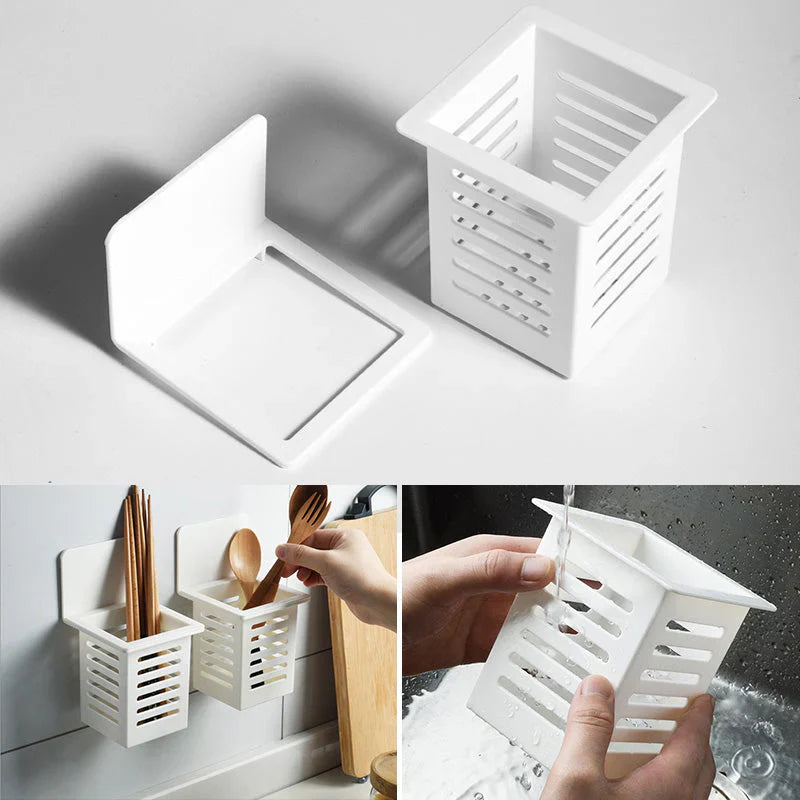 Caja para Guardar Palillos y Cubiertos de Cocina