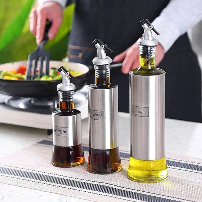 Dispensador de Aceite con Boquilla de Presión de Precisión (5 Piezas)