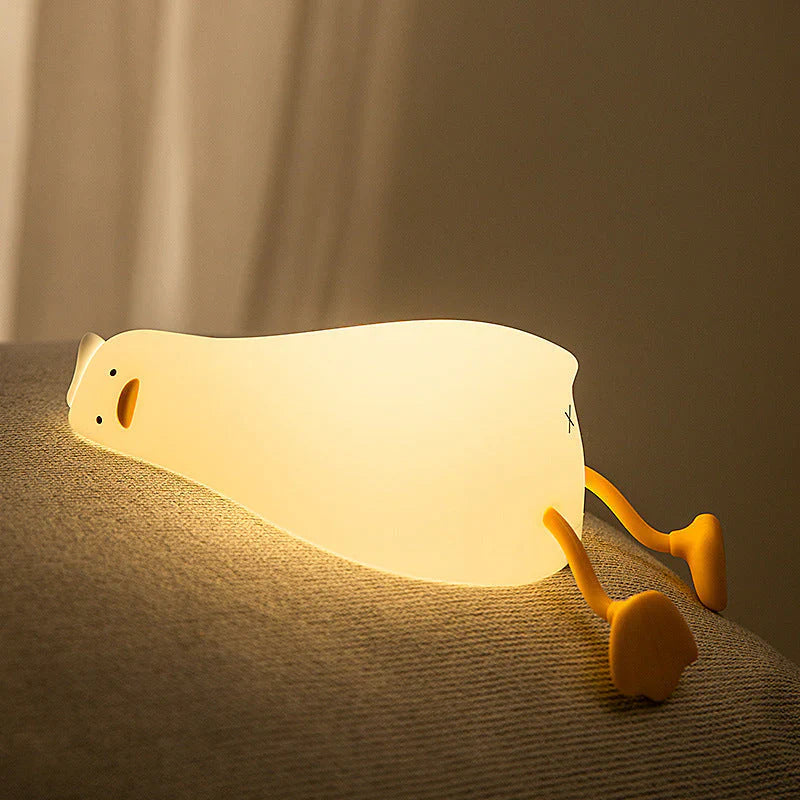 Luz Nocturna que Brilla Suavemente con Forma de Pato