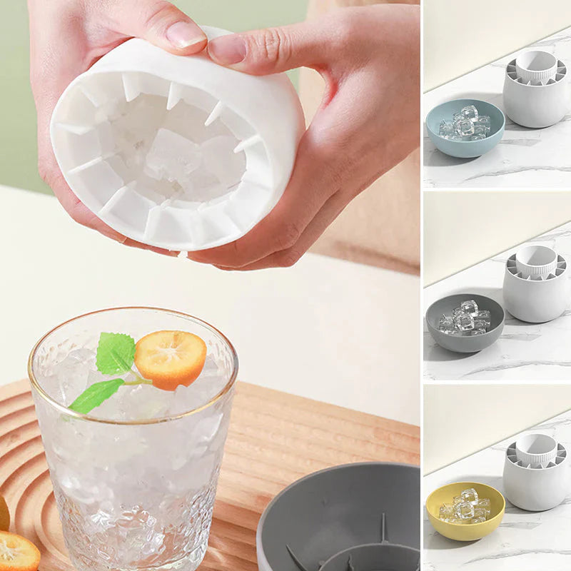 Copa de Helado de Silicona con Forma de Seta