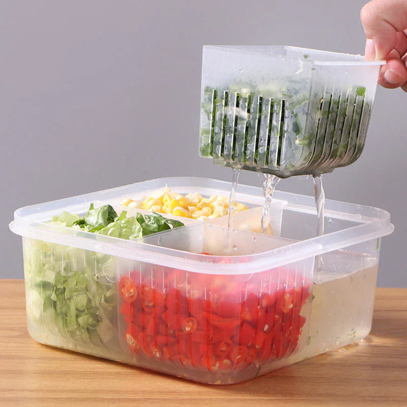 Caja de Almacenamiento de Alimentos Frescos para un Almacenamiento Seguro de los Alimentos