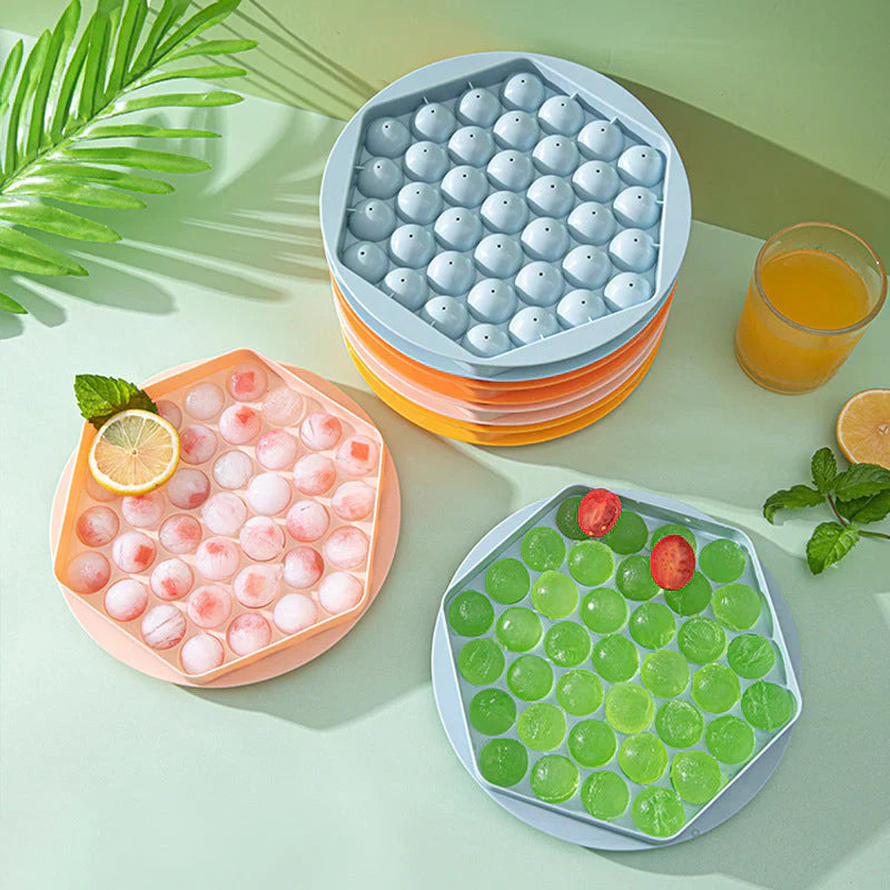 Molde para Cubitos de Hielo Sostenible y Creativo