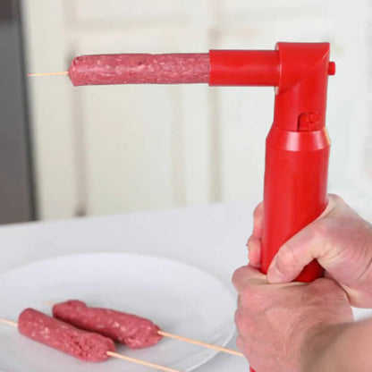 Práctico Molde Shashlik para Brochetas de Forma Perfecta