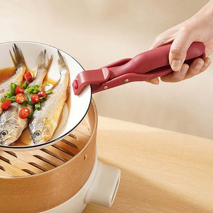 Pinza de Cocina Antideslizante para Ollas Calientes