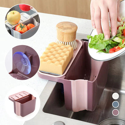 Cesto Escurridor Ajustable para el Fregadero de la Cocina