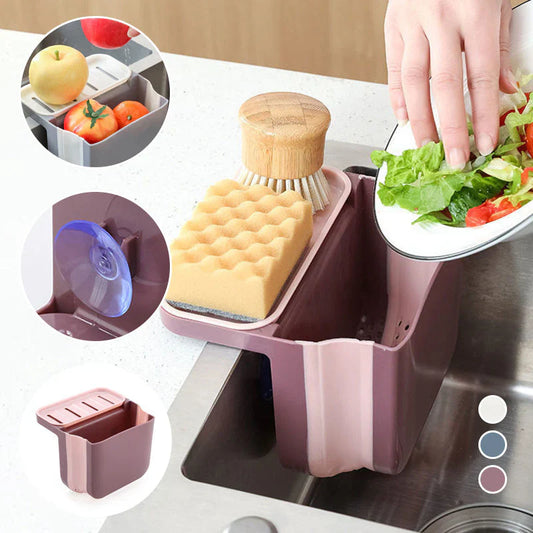 Cesto Escurridor Ajustable para el Fregadero de la Cocina
