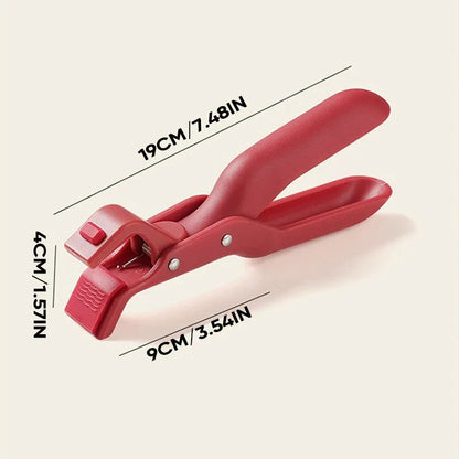 Pinza de Cocina Antideslizante para Ollas Calientes