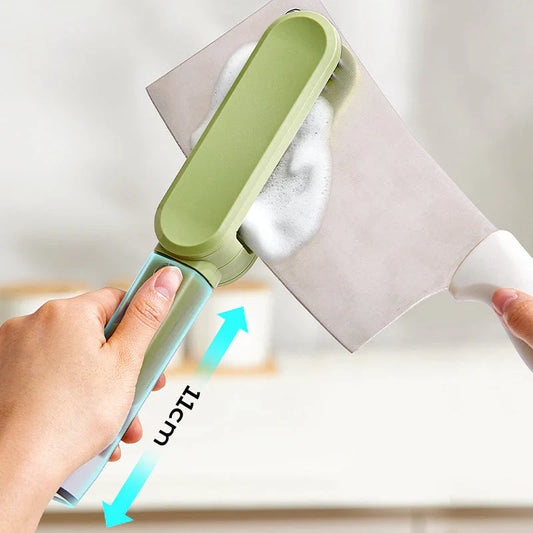 Eficaz Cepillo para Limpiar las Hojas de los Cuchillos