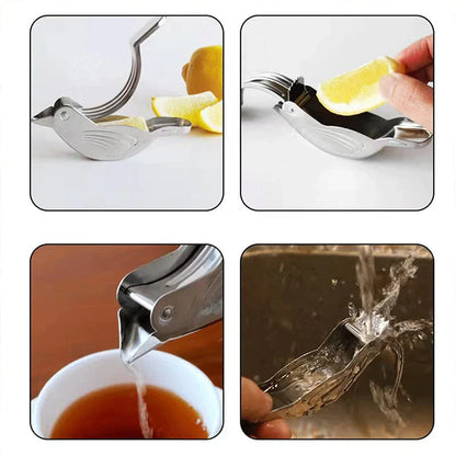 Exprimidor de Limones de Acero Inoxidable con un Diseño Creativo
