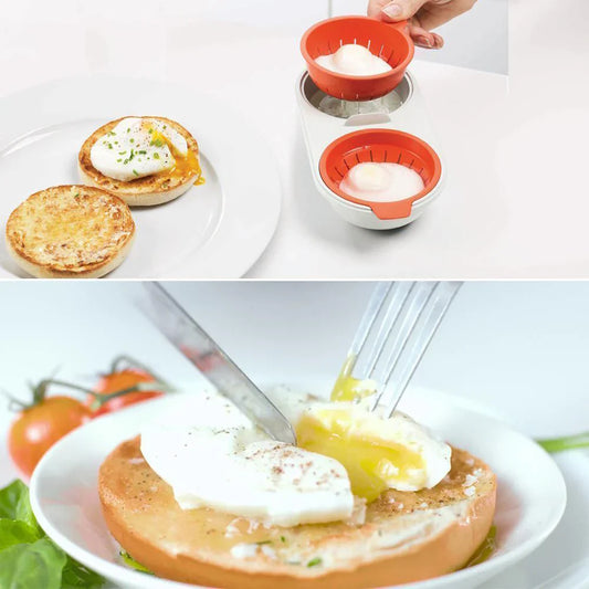 Rápido Cocedor de Huevos para el Microondas