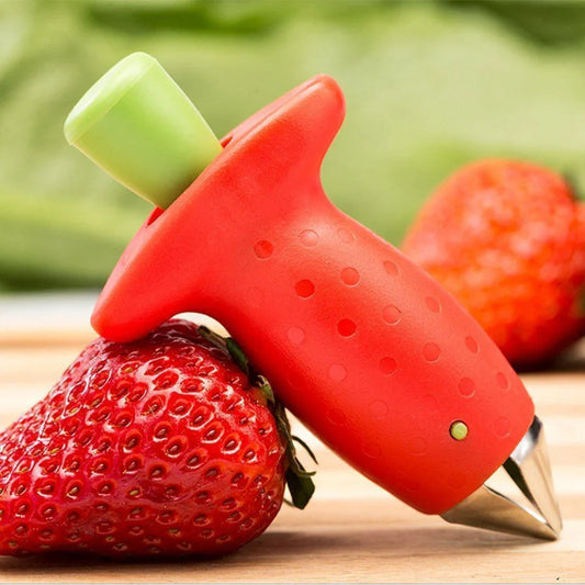 Preciso Descorazonador de Fresas Hecho de Acero Inoxidable
