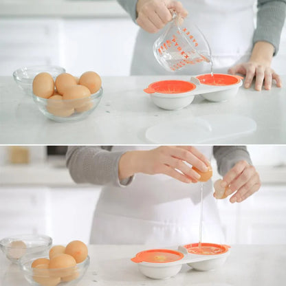 Rápido Cocedor de Huevos para el Microondas
