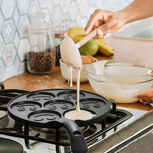 Sartén para Tortitas con Motivos de Smileys