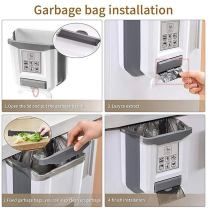 Cubo de Basura Plegable