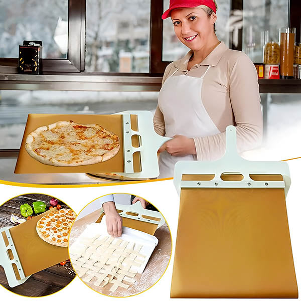 Pelador de Pizza Ligero y Resistente para Panaderos Profesionales y Aficionados