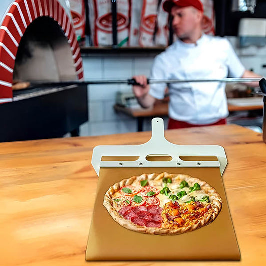 Pelador de Pizza Ligero y Resistente para Panaderos Profesionales y Aficionados