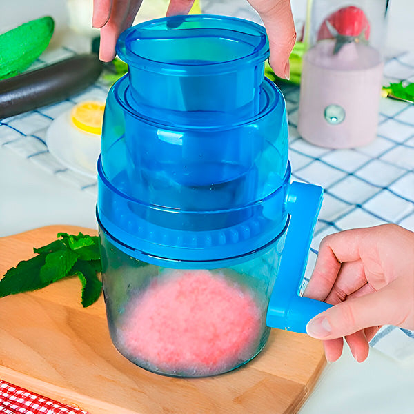 Picadora de Hielo Compacta para Bar y Cocina