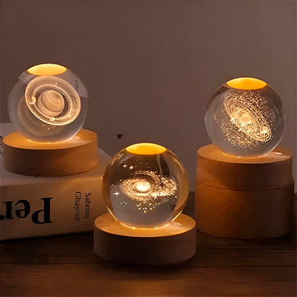 Esfera Led Astronómica con Efecto 3d
