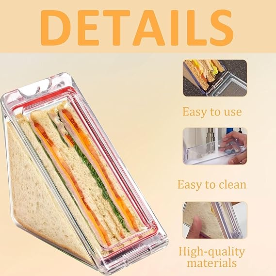 Contenedor Triangular para Bocadillos