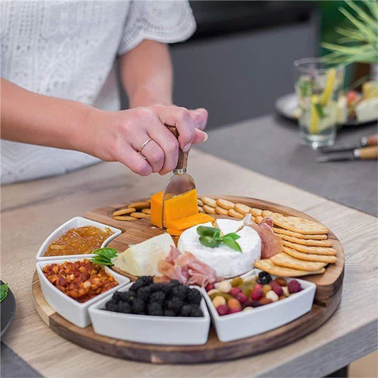 Plato de Quesos Gourmet con Accesorios