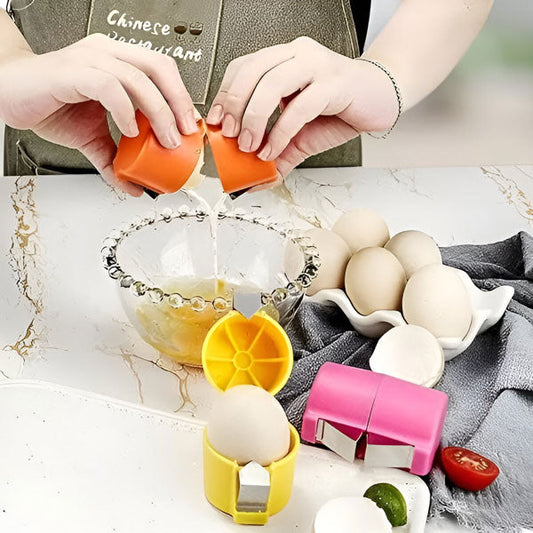 Cortador de Huevos para una Apertura Perfecta