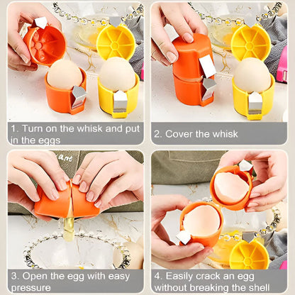 Cortador de Huevos para una Apertura Perfecta