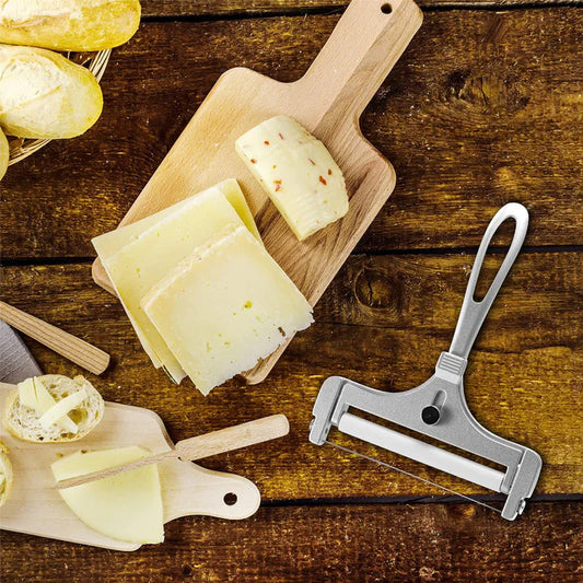 Precisa Cortadora de Queso con Cuchilla de Acero Inoxidable