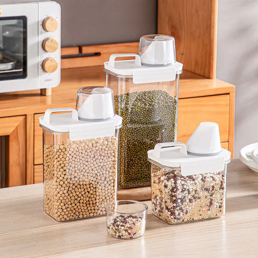 Caja Hermética para Guardar Cereales (3 Piezas)