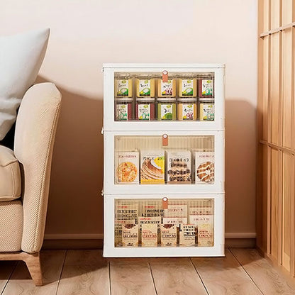Caja de Almacenamiento Apilable con Tapa