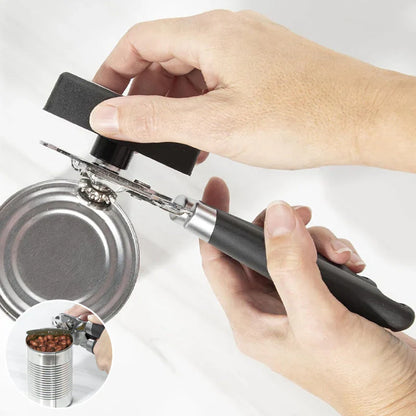 Abrelatas de Acero Inoxidable de Alta Calidad con Múltiples Funciones