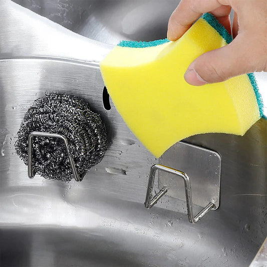 Estante para Esponjas con Escurridor de Agua (4 Piezas)