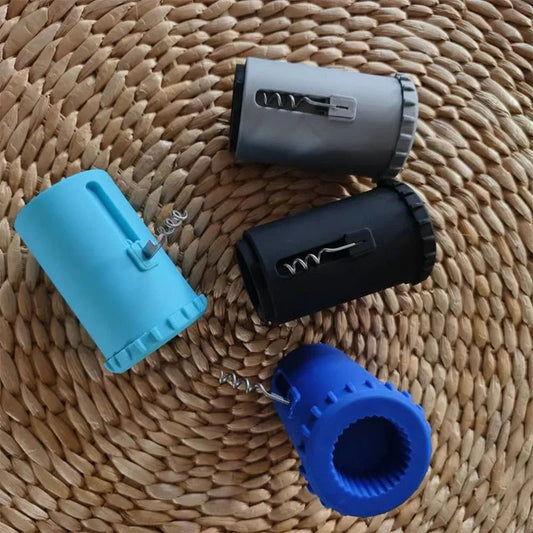 Abrebotellas con Palanca de Empuje para Abrir sin Esfuerzo