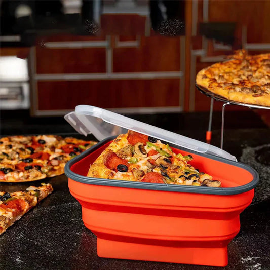 Caja para Pizza Reutilizable que Ahorra Espacio