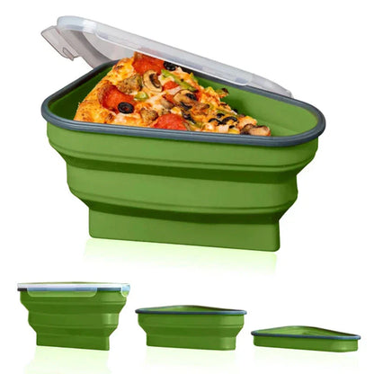 Caja para Pizza Reutilizable que Ahorra Espacio
