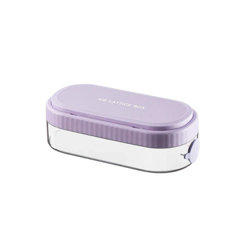 Caja de Silicona para Moldear Cubitos de Hielo